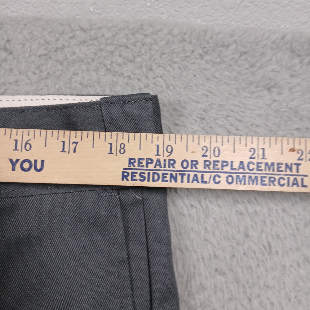 Dickies Men's 38x29 Gray Work Pants Original Fit 874 Style - Picture 8 of 9